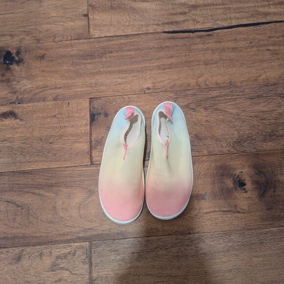 Cat & Jack water shoes - yellow pink, 11 - Picture 3 of 5